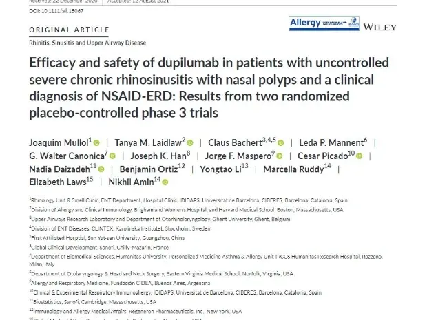 Mullol et al. - NSAID-ERD