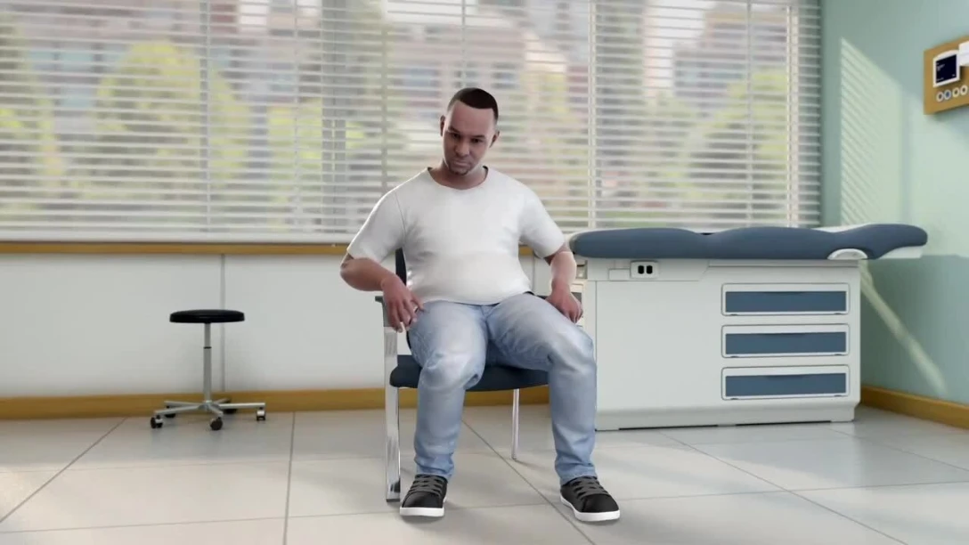 Standing From Sitting - Brian, 44-year-old severe LOPD patient