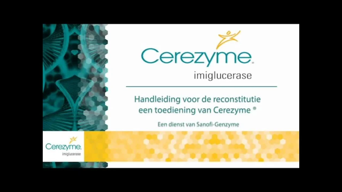 Cerezyme reconstitution FR