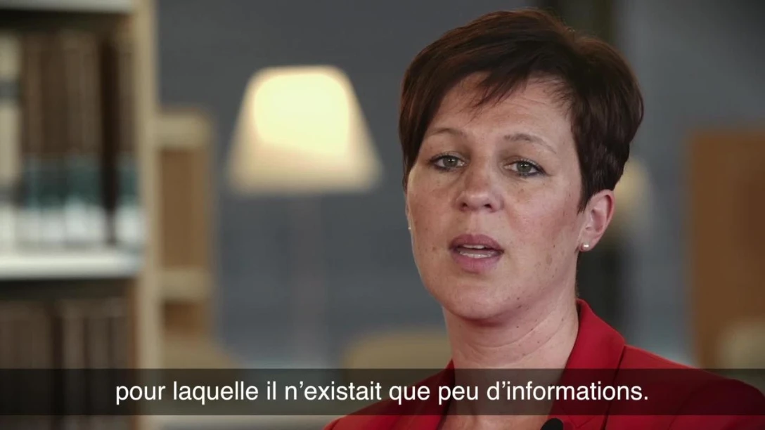 Isabelle, een Belgische patiënte