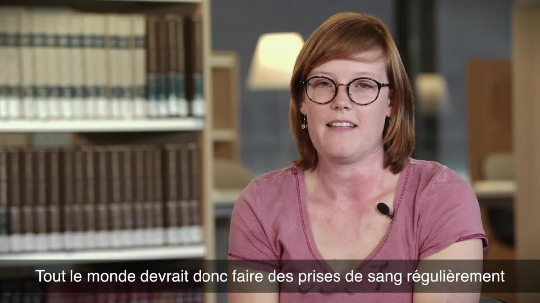 Chloë, een Belgische patiënte