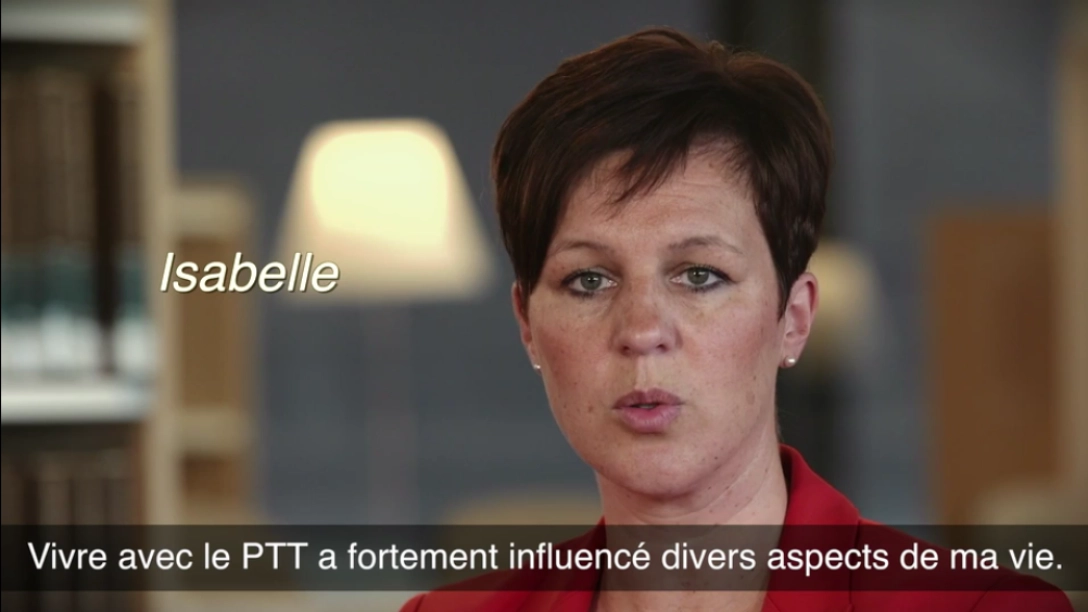 Isabelle, een Belgische patiënte