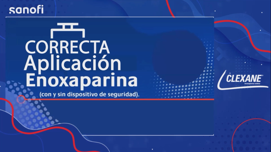 Video Aplicación de enoxaparina- Karen Flores