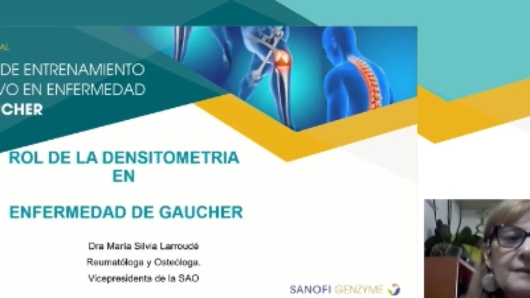 Dra Maria Larroude - Rol de la densitometría