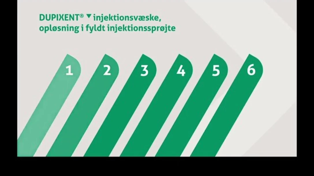 Dupixent administrationsvideo sprøjte