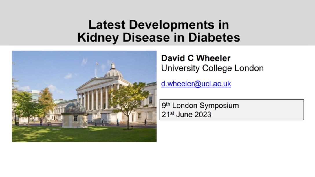 London Symposium 2023 - Professor David Wheeler