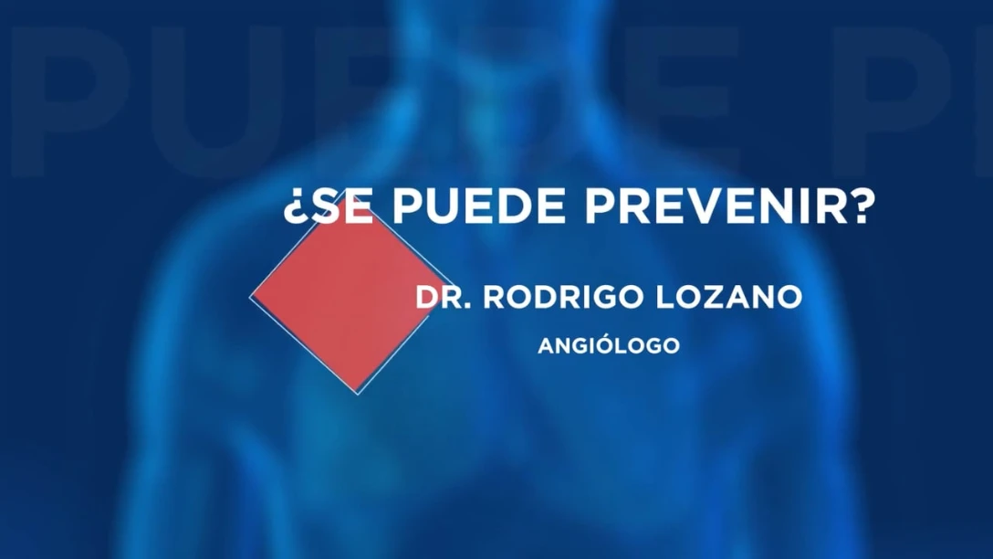 Trombosis - ¿Se puede prevenir? - Dr. Rodrigo Lozano (3:18)