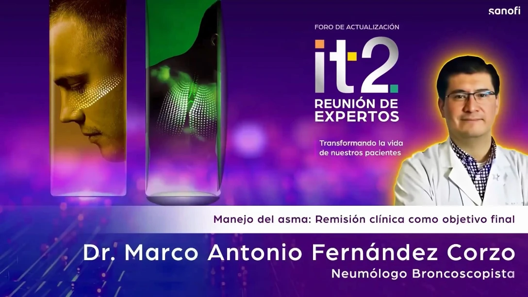 Manejo del asma: Remisión clínica en foro IT2 Dr. Fernandez Corzo (26:29)
