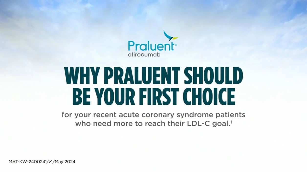 Why Praluent is the Optimal Choice for Post-ACS Patients?