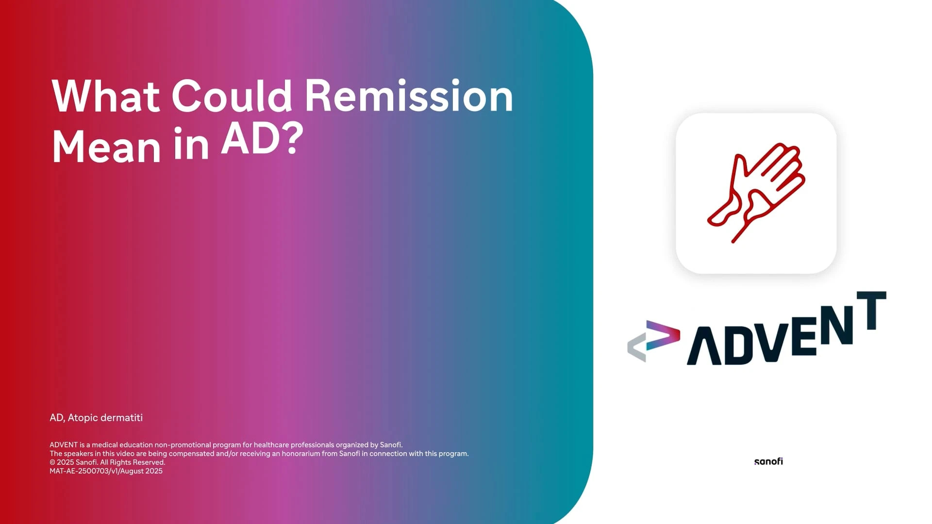 What Could Remission Mean in Atopic Dermatitis