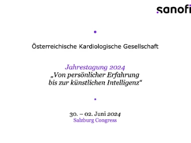ÖKG Sanofi-Symposium 2024