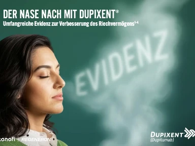 Abgabekarte CRSwNP: Der Nase nach mit DUPIXENT®
