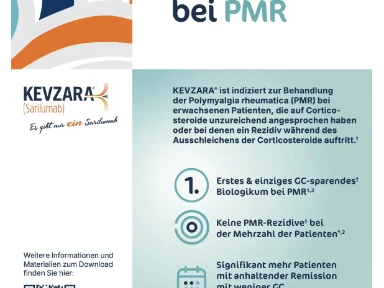 Kevzara® bei PMR jetzt zugelassen