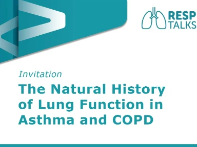 The natural history of Lung function in Asthma and COPD