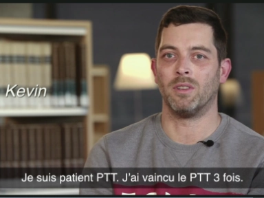 Kevin, een Belgische patiënt