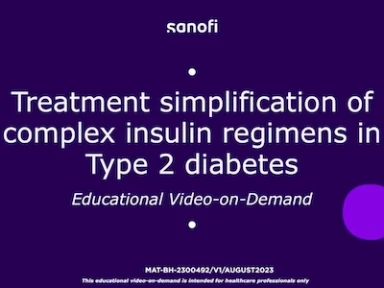 Treatment simplification of complex insulin regimens in T2D