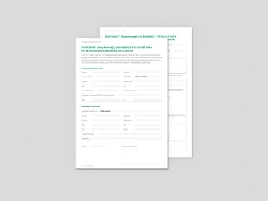 Dupixent® - Kostengutsprachegesuch-Formular
