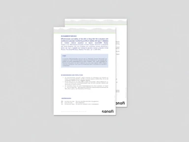 Toujeo® - Zusammenfassung: OneCare Studie