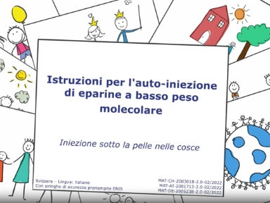 Clexane® – Iniezione sotto la pelle nelle cosce