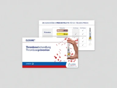 Clexane® – Dosierungskarte Spital