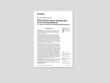 Praluent® – Reprint - ODYSSEY OUTCOMES