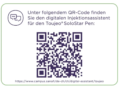 Toujeo® – Digitaler Injektionsassistent