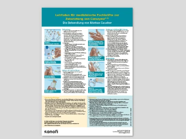 Cererzyme® - Leitfaden für medizinische Fachkräfte zur Zubereitung von Cerezyme®