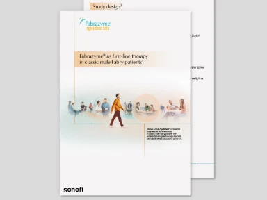 Fabrazyme® as first-line therapy in classic male Fabry patients