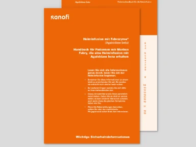 Fabrazyme® - Infusione di Fabrazyme® (agalsidasi beta) a casa.  Manuale per i pazienti con malattia di Fabry