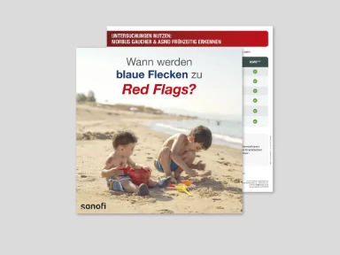 Morbus Gaucher/ASMD: Wann werden blaue Flecken zu Red Flags?
