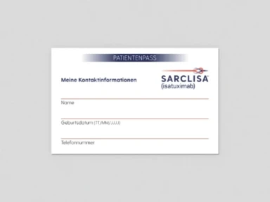 Patientenpass Sarclisa®