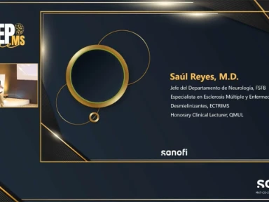 SI, todo paciente con EM confirmada debería ser tratado con alta eficacia Dr. Saúl Reyes