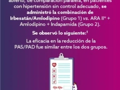 Perfil de seguridad de Aprovasc vs. triple terapia