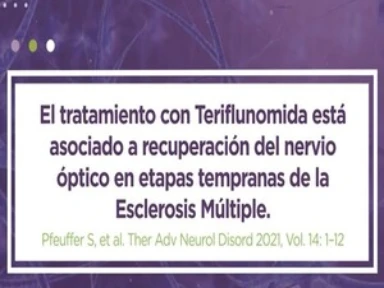 Teriflunomida y Neuritis Optica - Dr. Pfeuffer et al