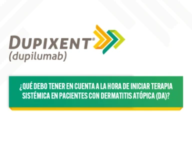 ¿Qué debo tener en cuenta a la hora de iniciar terapia sistémica en pacientes con Dermatitis Atópica (DA)?