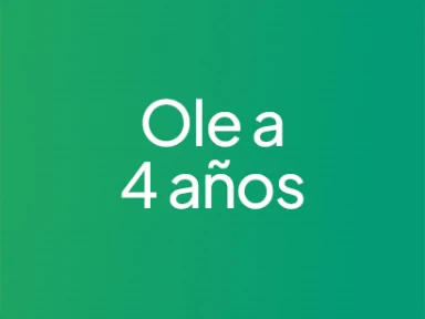 Ole a 3 años
