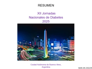 XII Jornadas Nacionales de Diabetes 2025
