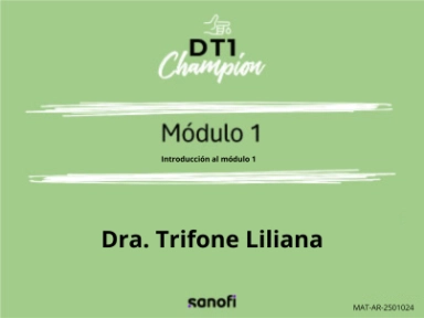 DT1 Champion. Módulo 1: generalidades de la DT1