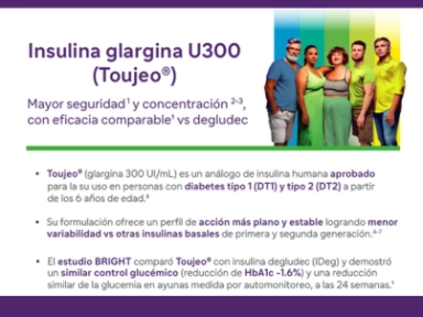 Insulina glargina U300: Toujeo®