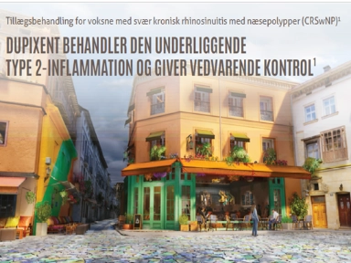 Informationsfolder - Kronisk rhinosinuitis med næsepolypper