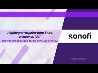 Clopidogrel-Aspirine dans l'AVC mineur ou l'AIT, Analyse groupée de l'essai Chance et Point
