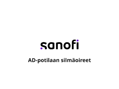AD-potilaan silmäoireet