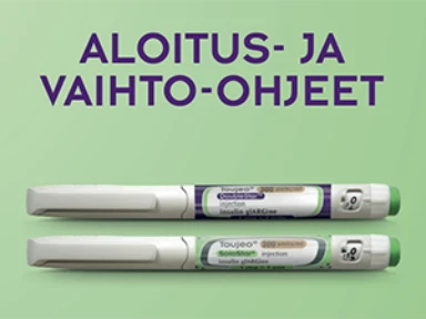 Toujeo® Aloitus ja vaihto-ohjeet