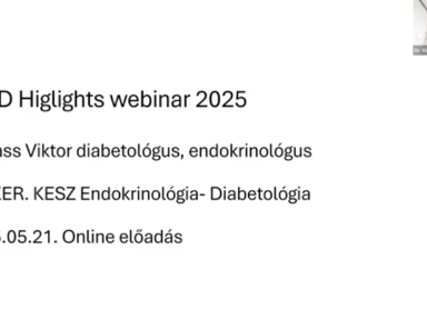 Dr. Vass Viktor – Bázisinzulin eredményessége idős betegeknél