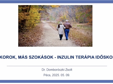 Más korok, más szokások – Dr. Domboróczki Zsolt