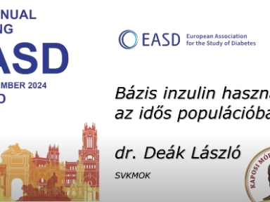 Az inzulinterápiák alkalmazása idősödő populációkban – avagy nem csak a húszéveseké a világ!