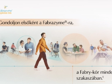 Gondoljon elsőként a Fabrazyme®-ra!