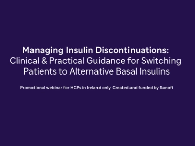 Expert Insights: Managing upcoming Insulin Discontinuations