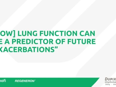 The importance of lung function testing (FEV1) in asthmatic patients