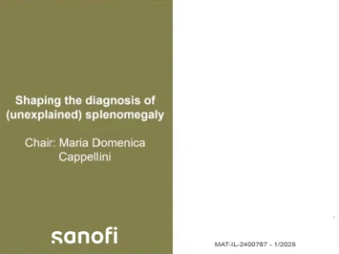 טחול מוגדל מסיבה לא ידועה- ובינר בינלאומי עם פרופ' קפליני